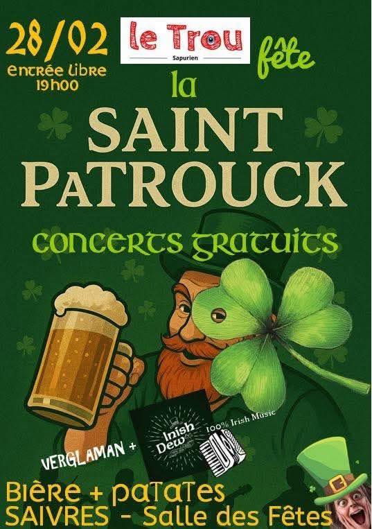 Le Trou fête la Saint-Patrouck