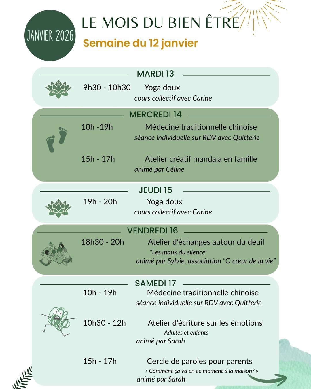 Le mois du bien-être, Mimbaste - photo 3