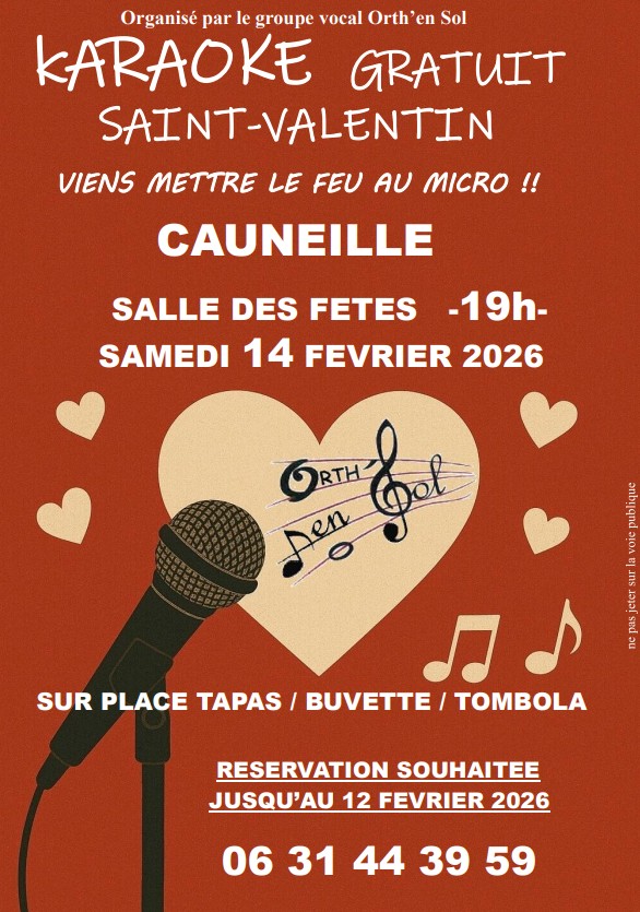 Karaoké de la Saint Valentin