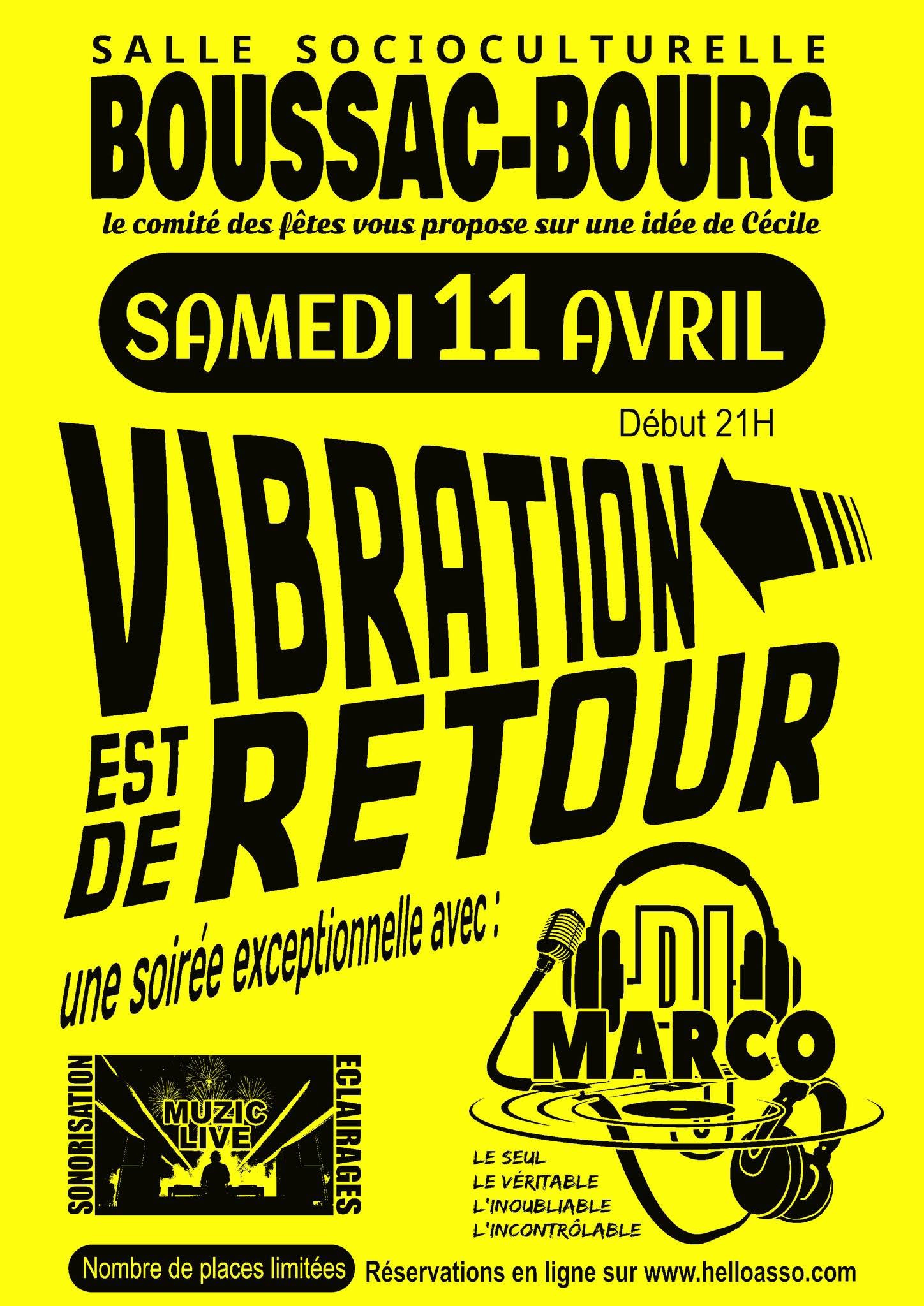 Vibration est de retour