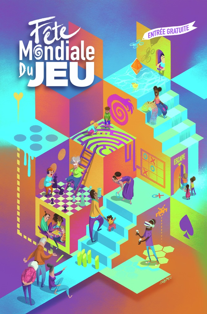 Fête mondiale du jeu — visuel événement