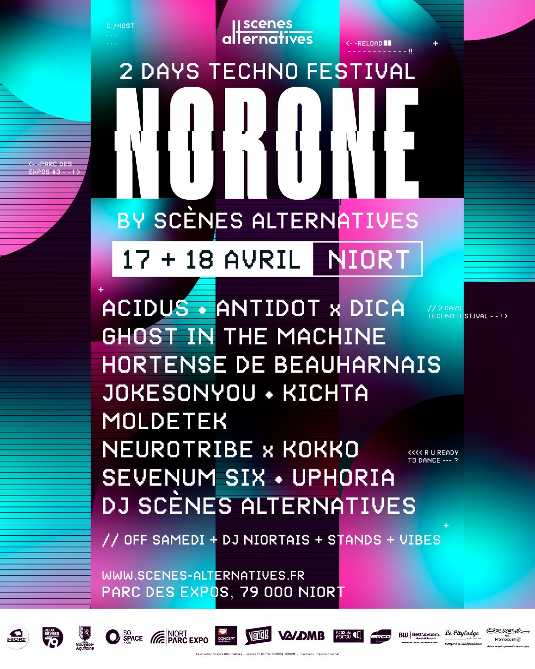 Norone Festival à Niort — visuel événement