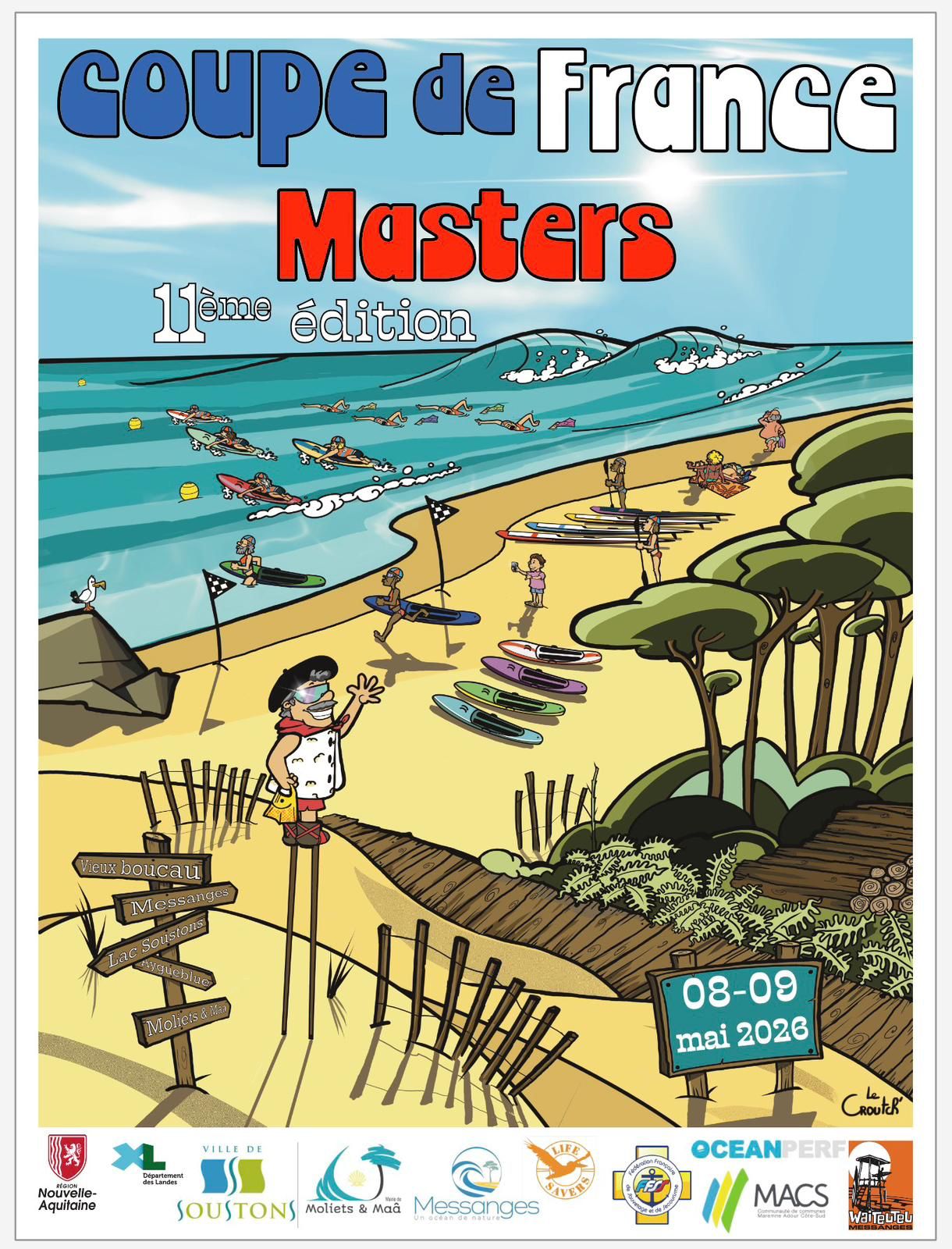 Sauvetage Sportif - Coupe de France Masters — visuel événement
