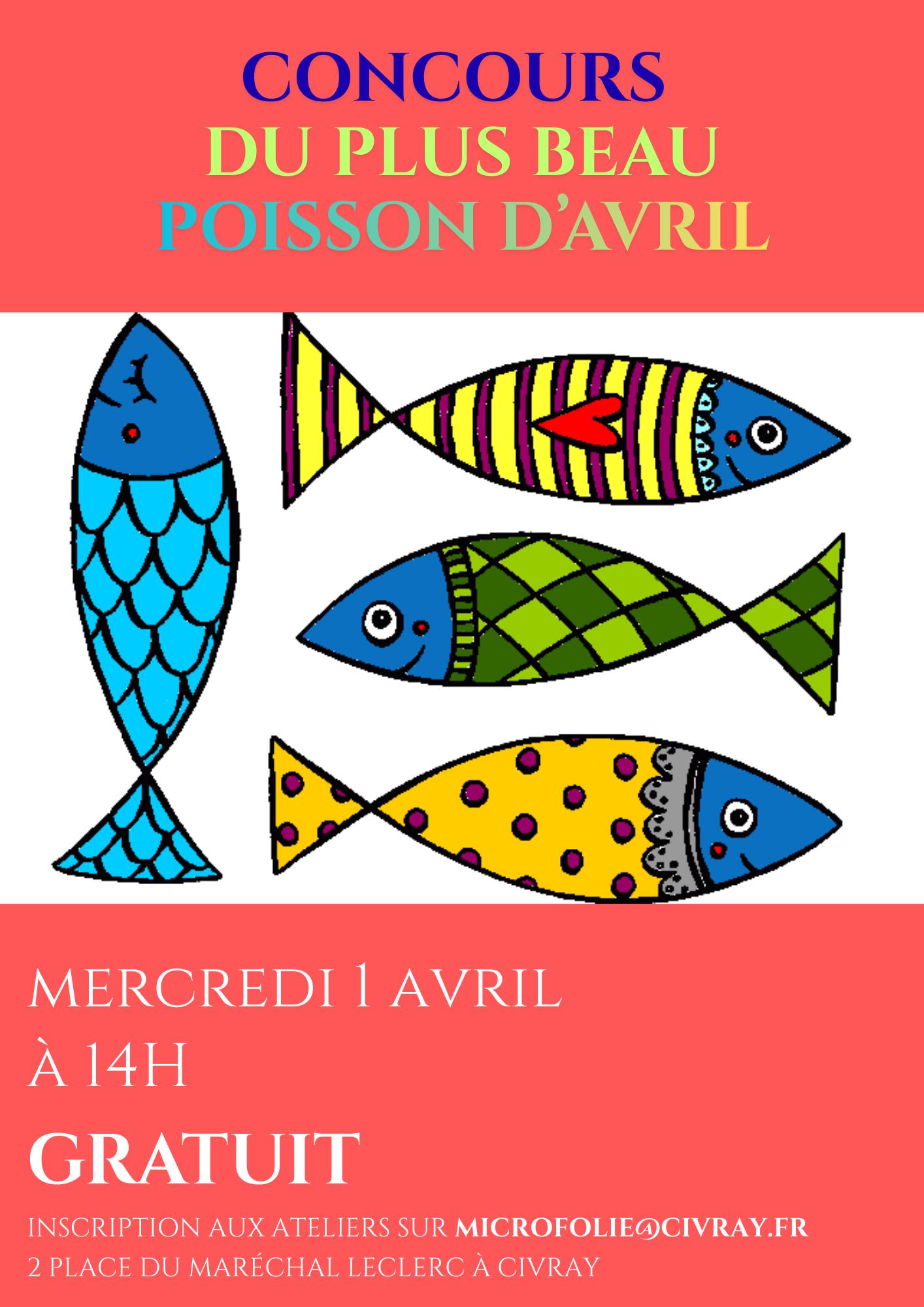 Concours du plus beau Poisson d'Avril
