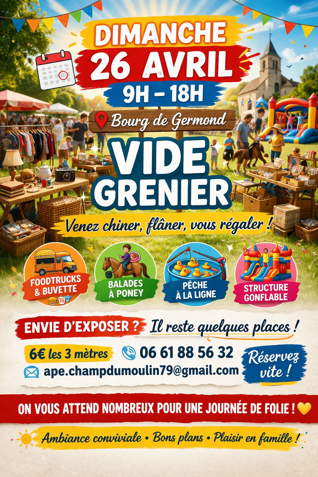 Vide Grenier à Germond-Rouvre — visuel événement