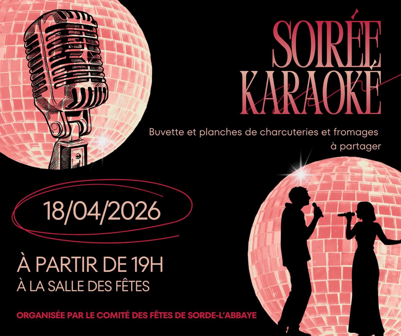 Soirée Karaoké — visuel événement