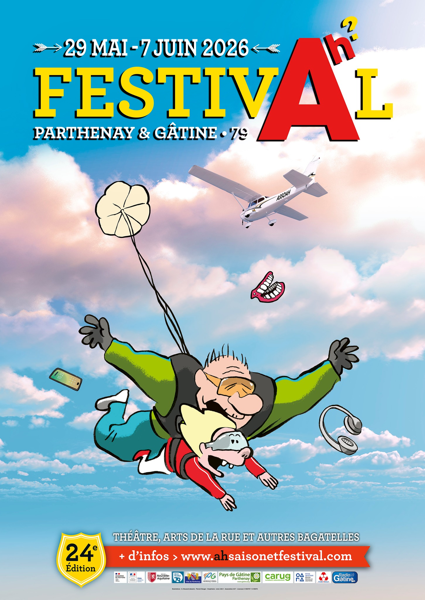 Spectacle dans le cadre du festival Ah — visuel événement