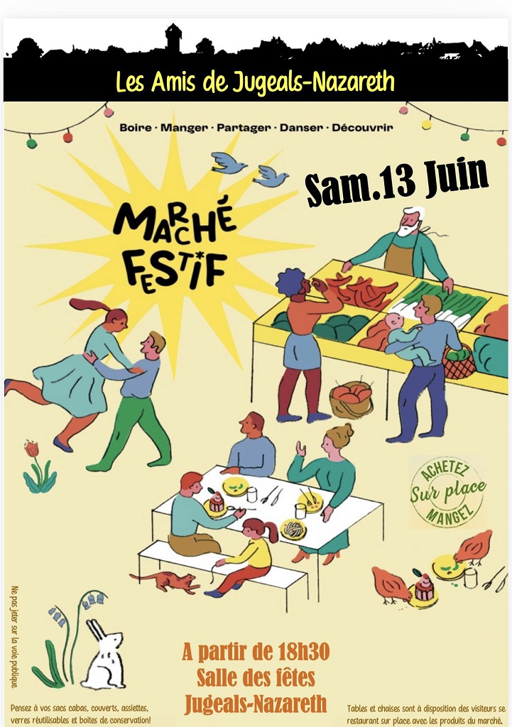 Marché festif — visuel événement