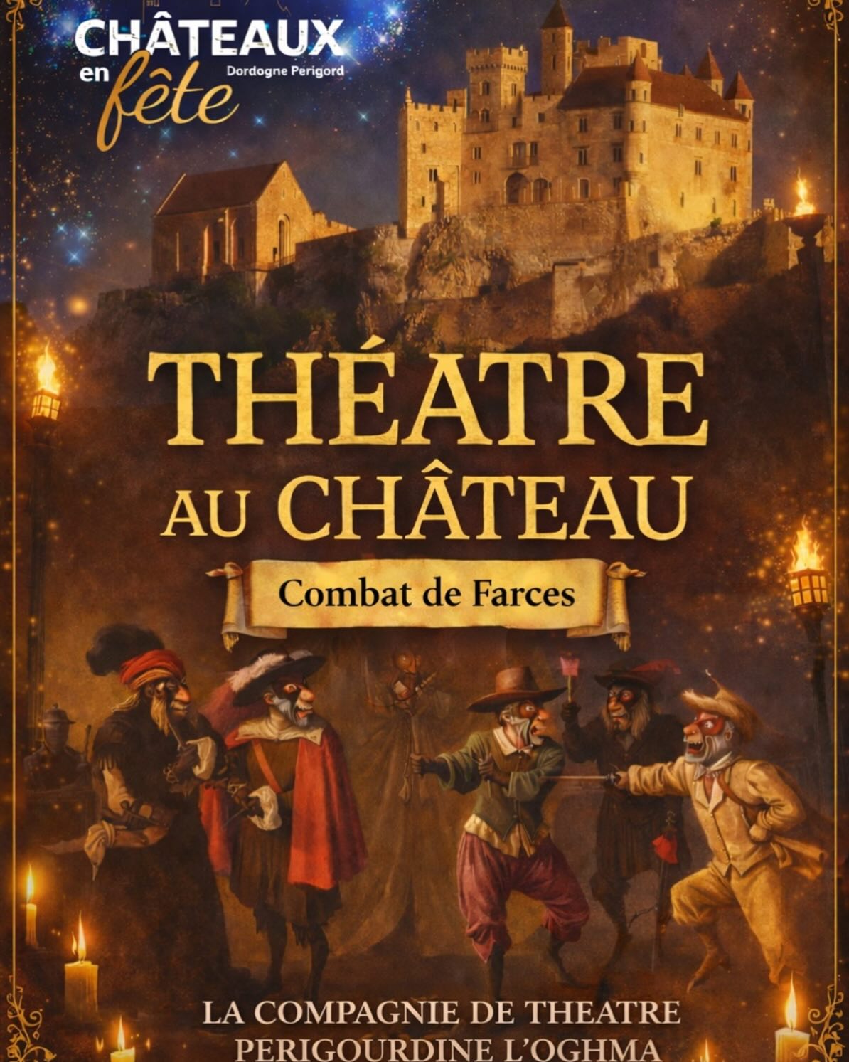 Châteaux en Fête - Château de Beynac - «  Théâtre au Château » — Concerts & Festivals à Dordogne