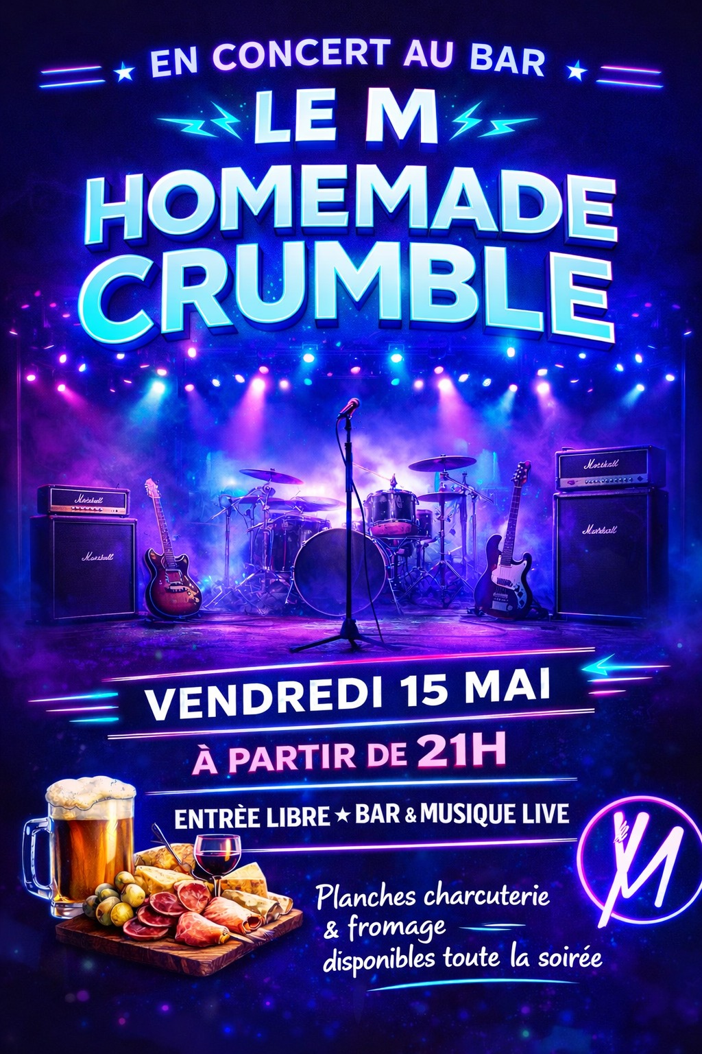 Concert Homemade Crumble