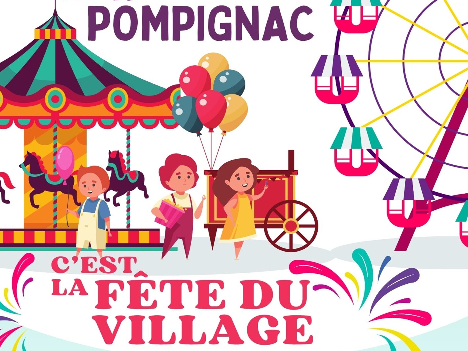 Fête du village de Pompignac — Concerts & Festivals à Gironde
