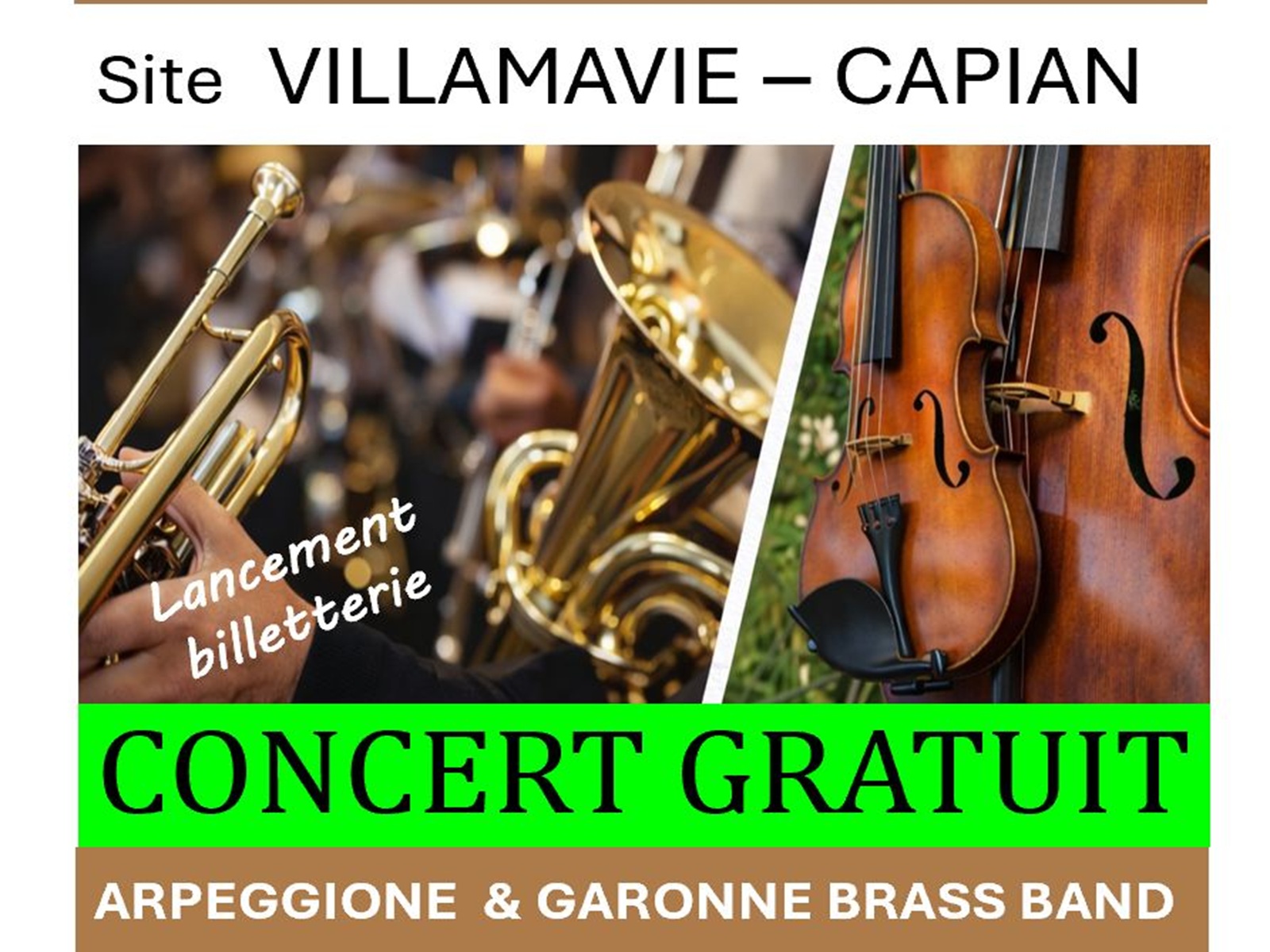 Concert "Silva Major est dans le pré" — visuel événement