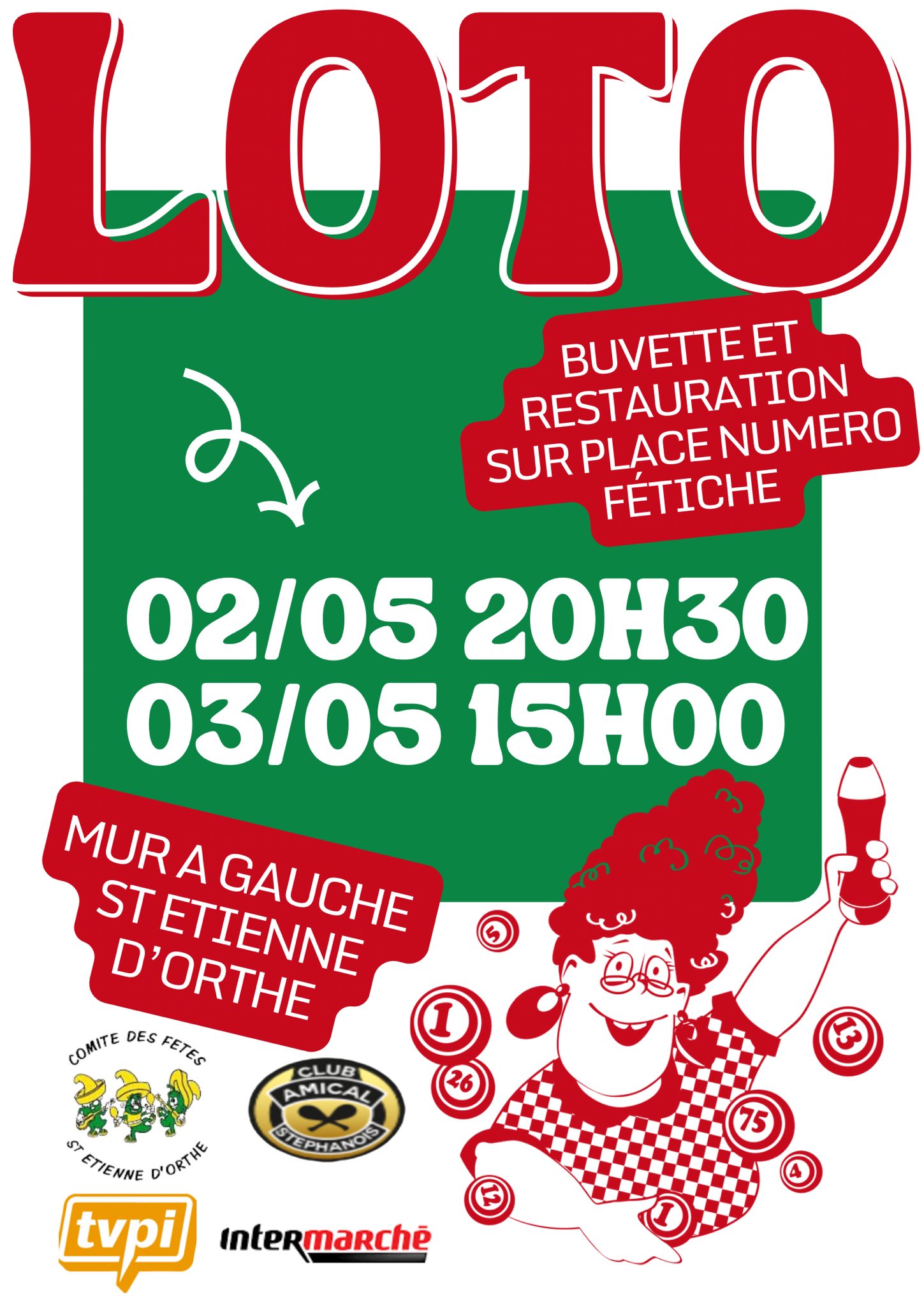 Loto Bingo — visuel événement