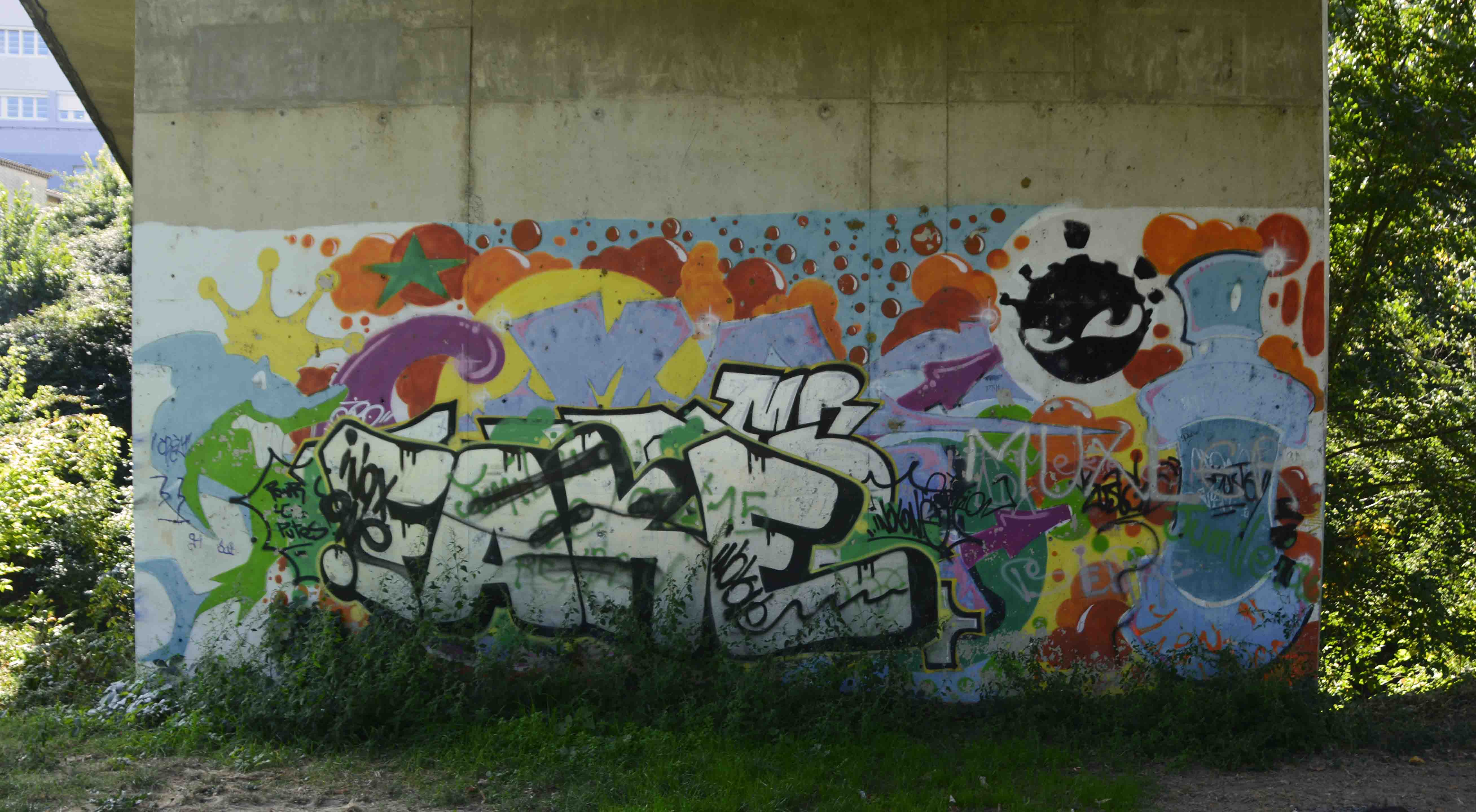 Le chemin de halage, Mont-de-Marsan