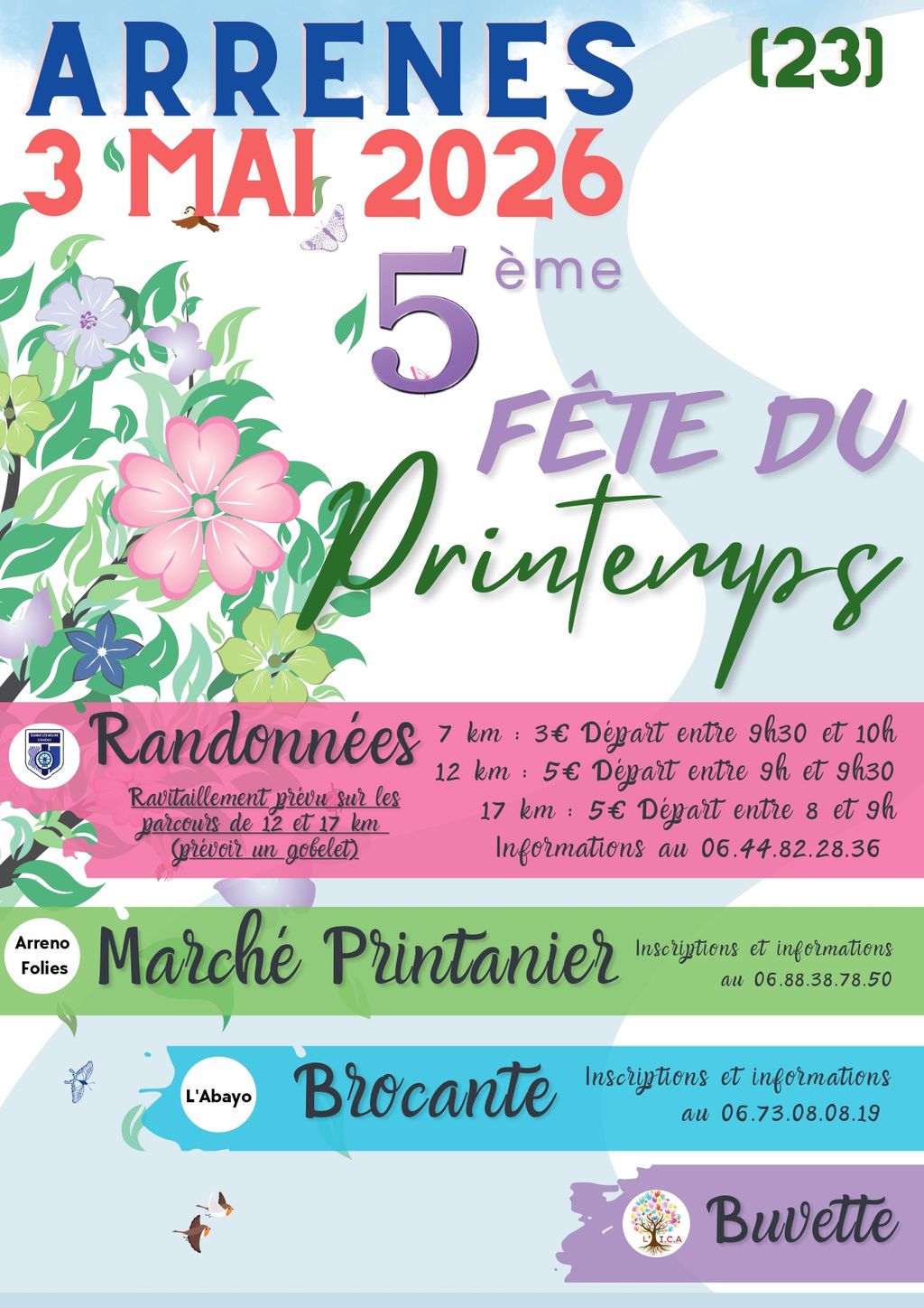 La Fête du Printemps — visuel événement