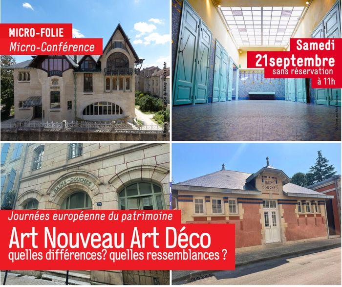 Journées Européennes du Patrimoine : Micro-conférence