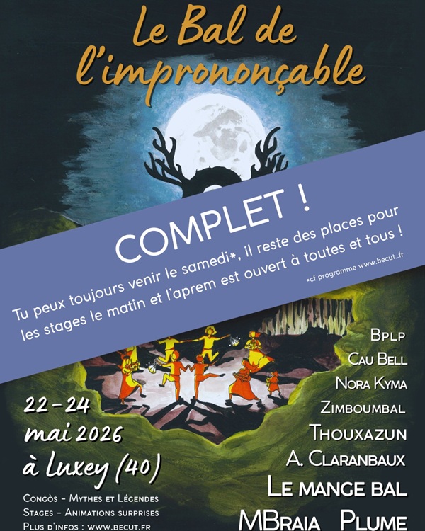 Les Cigales accueillent le Festival "Le Bal de l'Imprononçable"