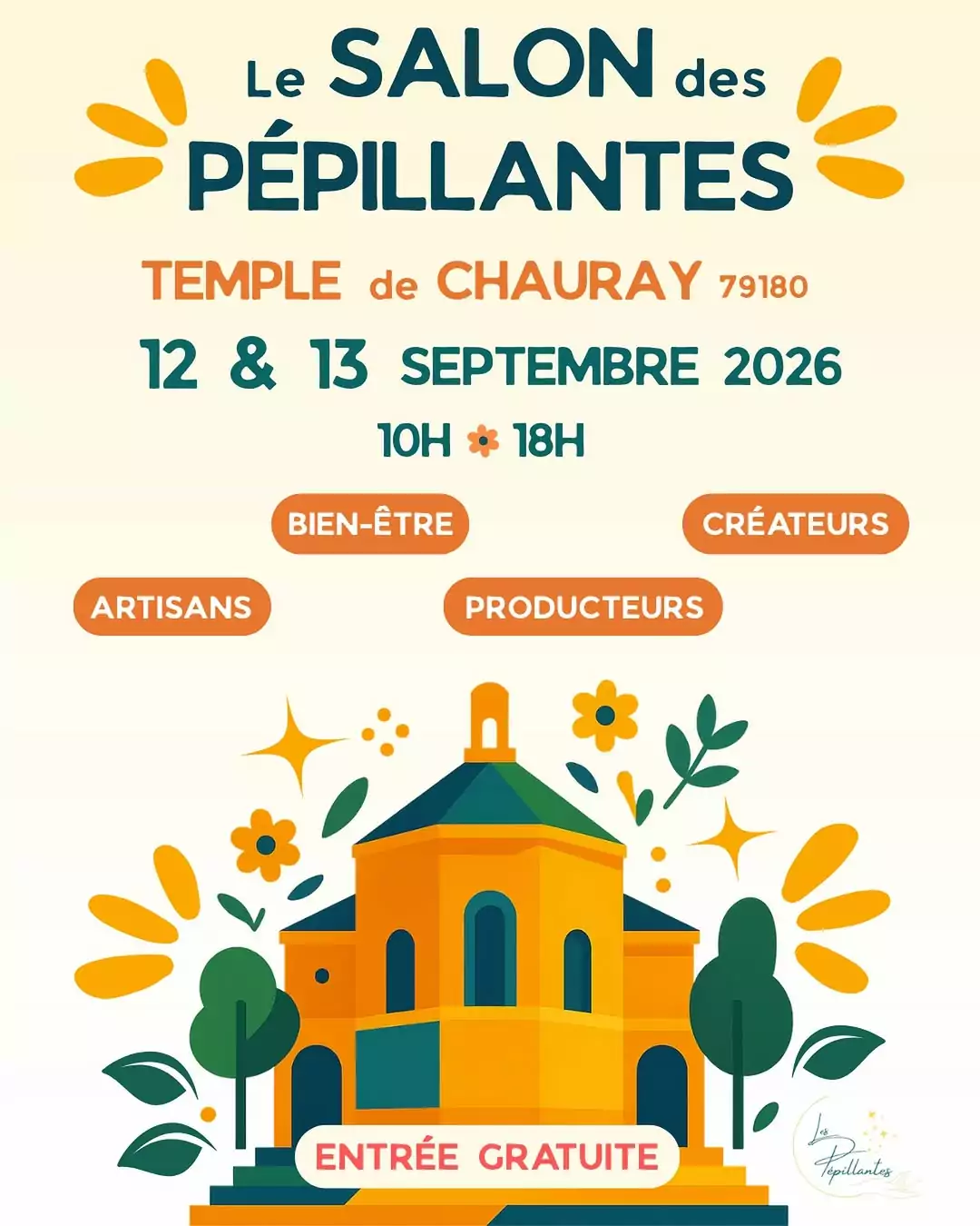 Le salon des Pépillantes à Chauray