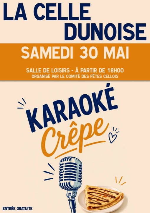 Karaoké burger grill — visuel événement