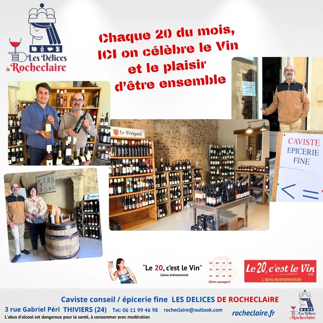 Le 20, c'est le vin — visuel événement
