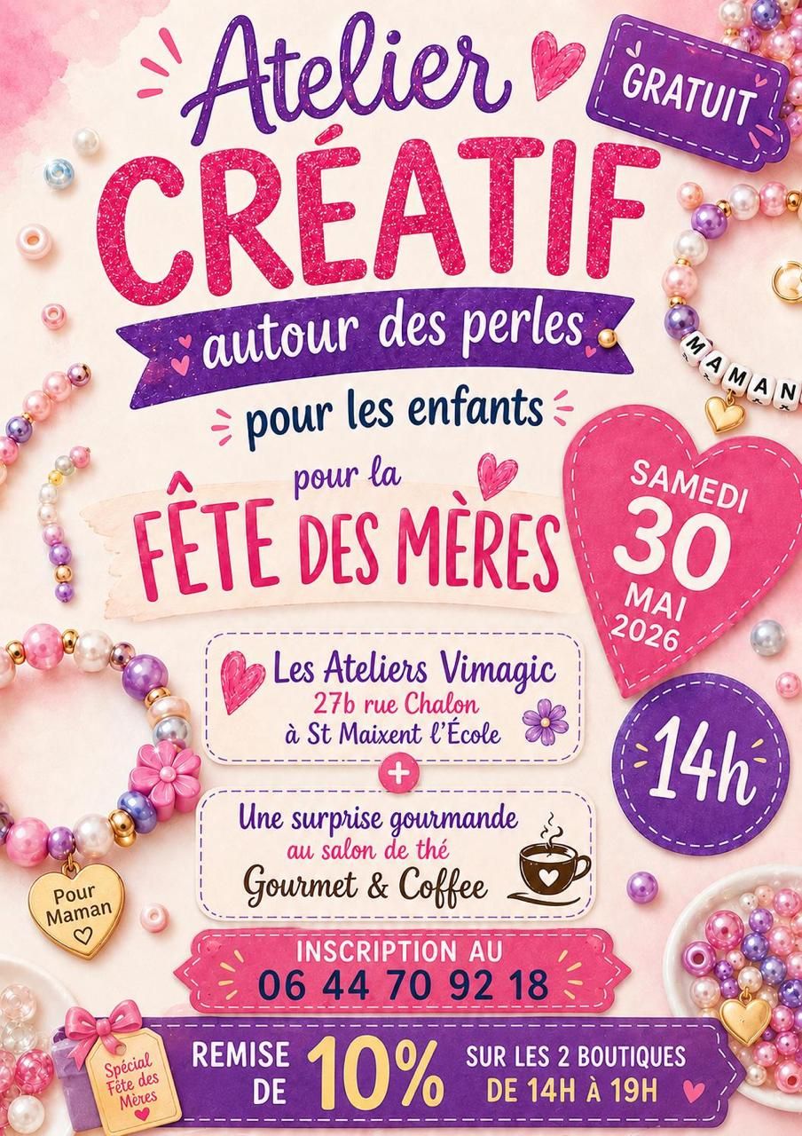 Atelier Créatif - Autour des perles — visuel événement