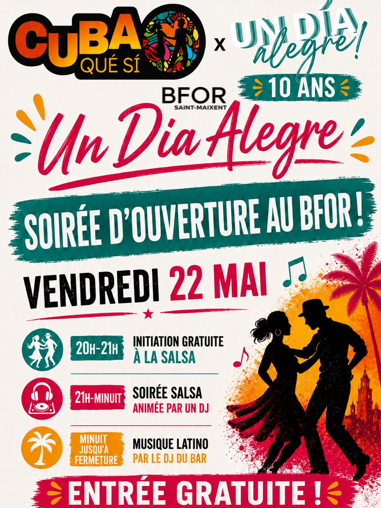 Soirée d'ouverture du Festival "Un Dia Allegre" — visuel événement