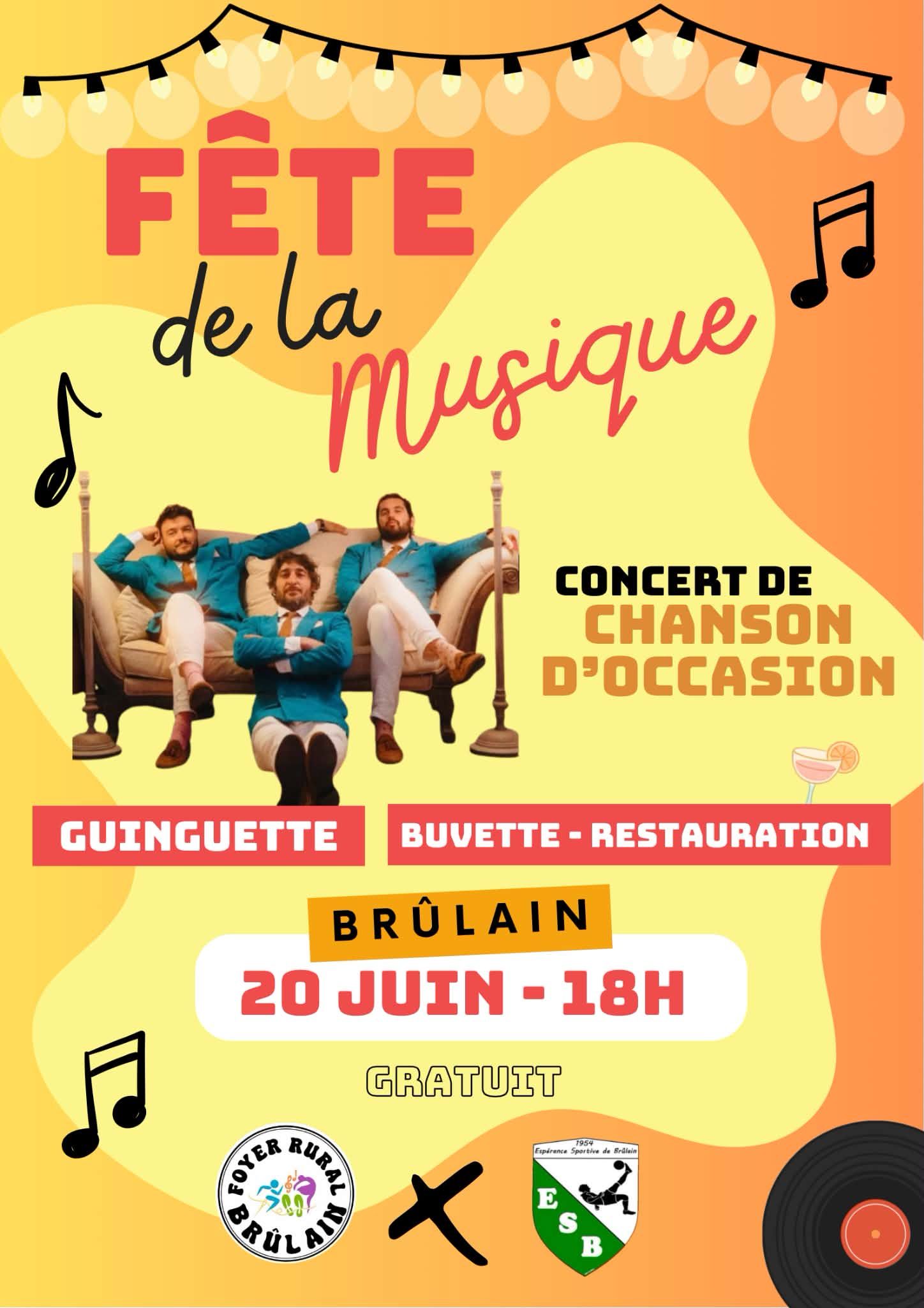 Fête de la Musique à Brûlain