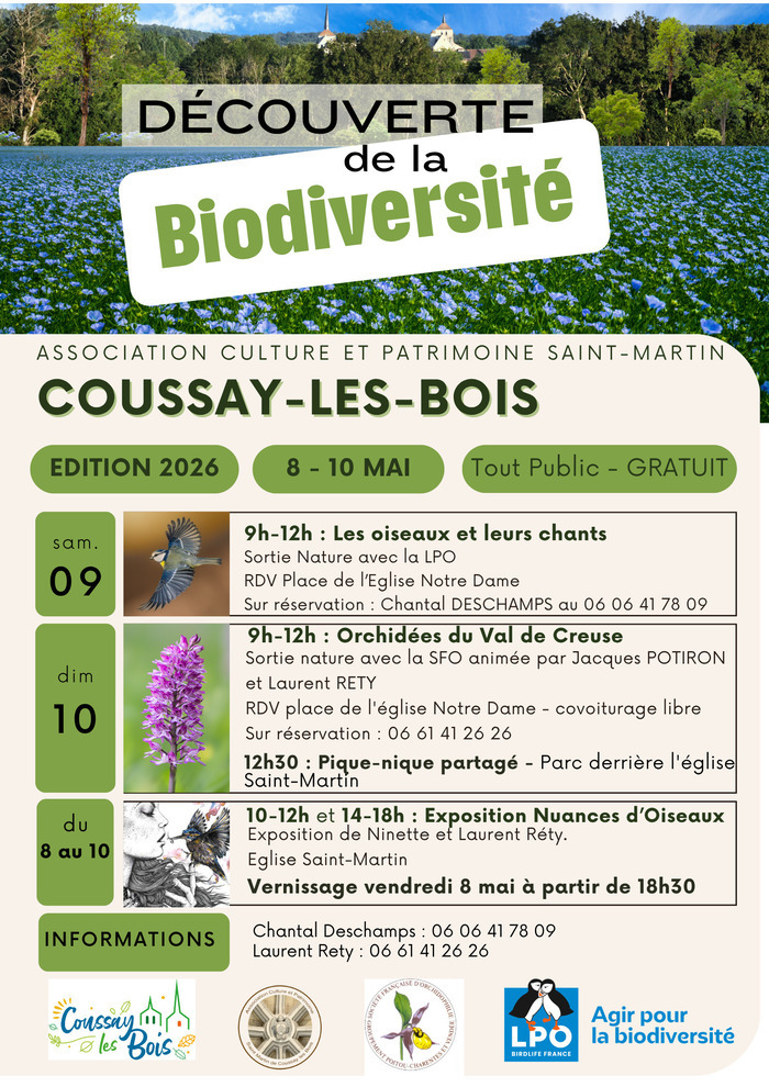Découverte de la Biodiversité — visuel événement