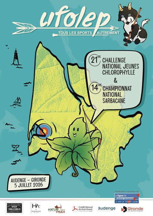 Challenge National Jeunes Arc et Championnat National Sarbacane UFOLEP 2026
