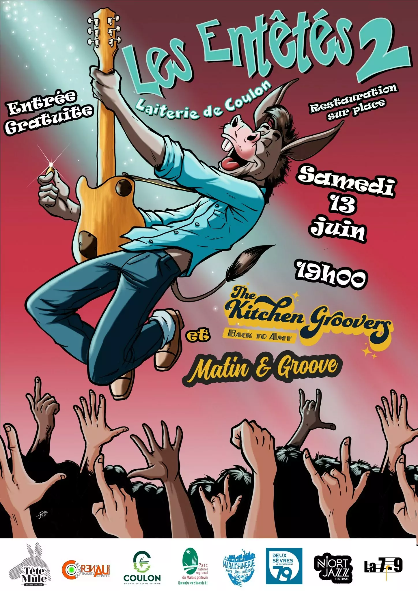Festival : Les Entêtés à Coulon