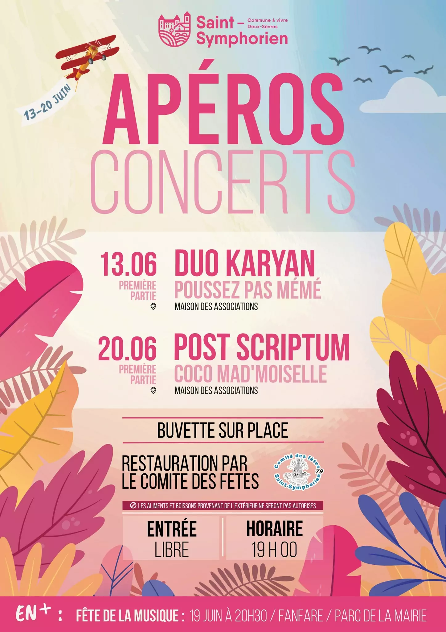 Apéros Concerts à Saint-Symphorien