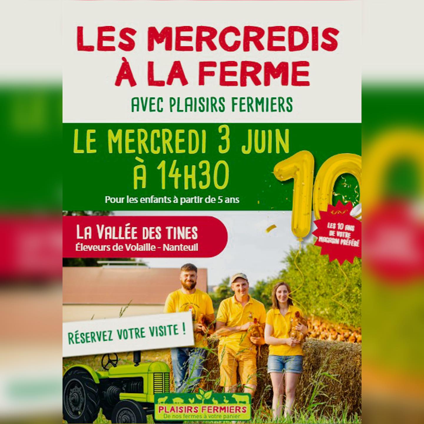 Les mercredis à la ferme