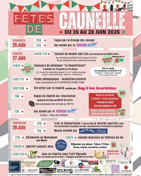 Fêtes de Cauneille