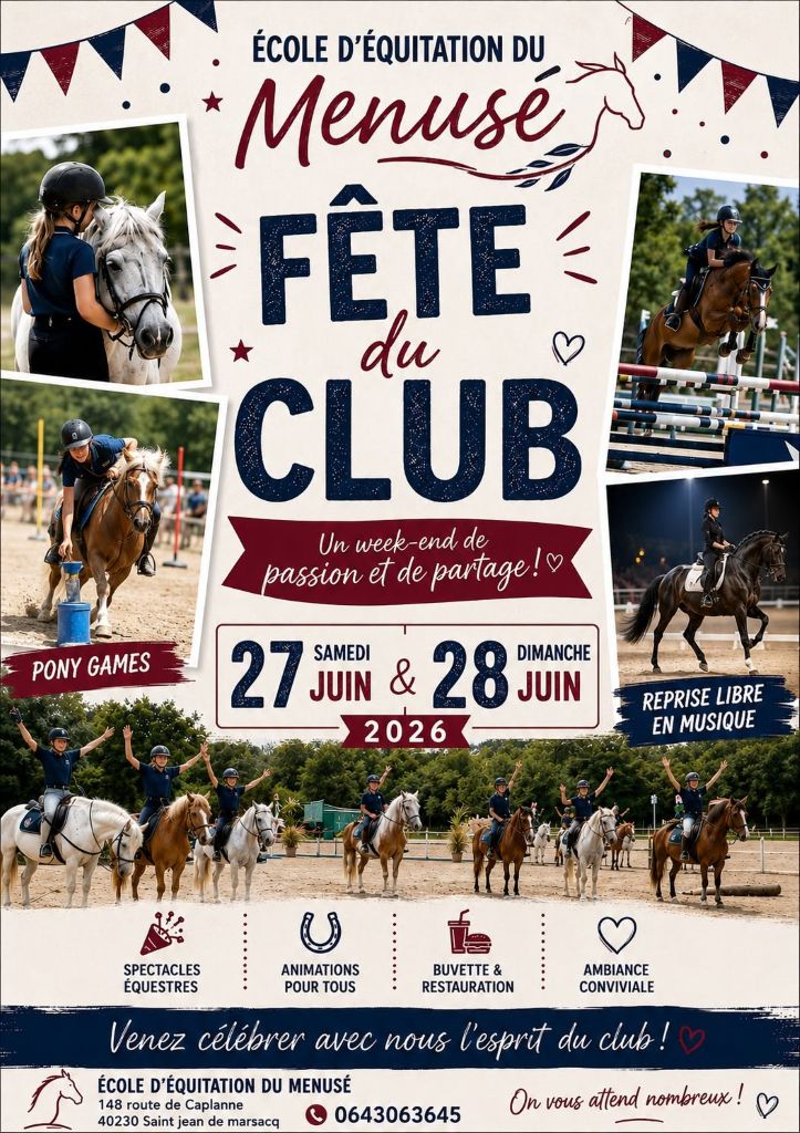 Fête du club Le Menusé
