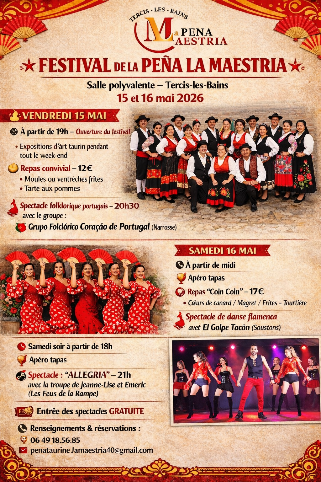 Festival de la Pena La Maestria — visuel événement