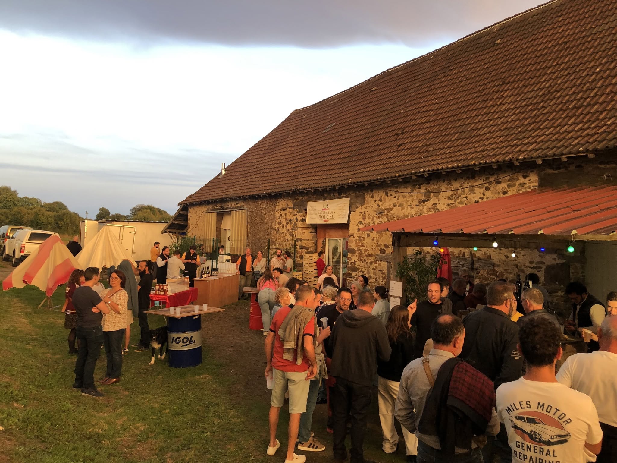 Soirée burger à la Ferme des Roucel
