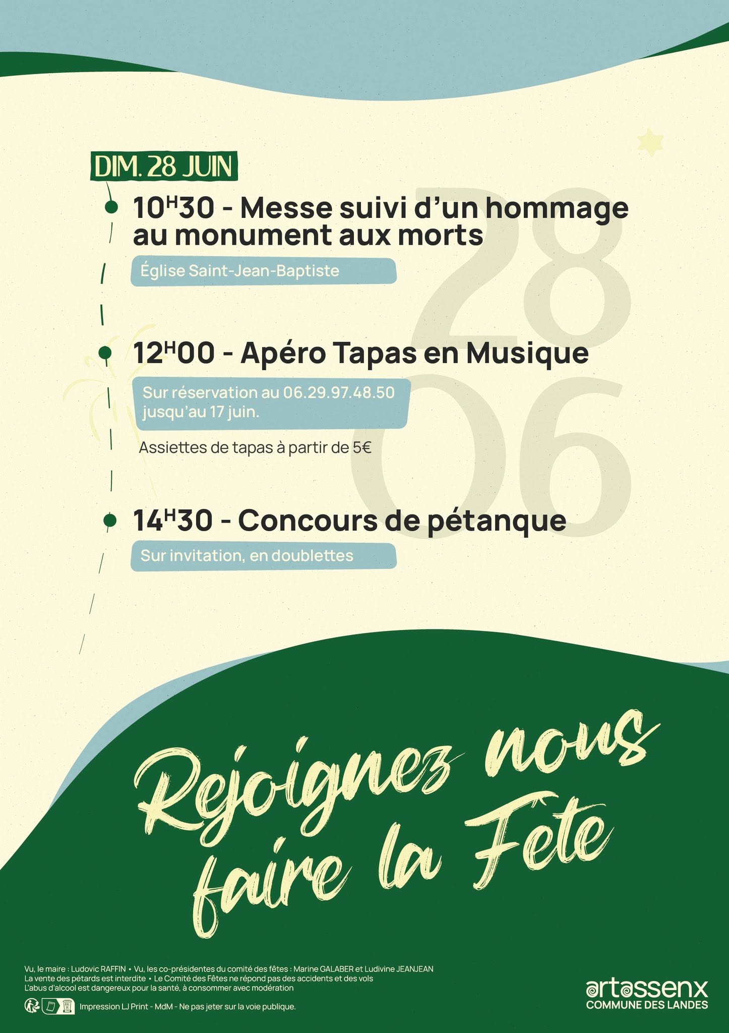 Fêtes patronales Artassenx, Artassenx