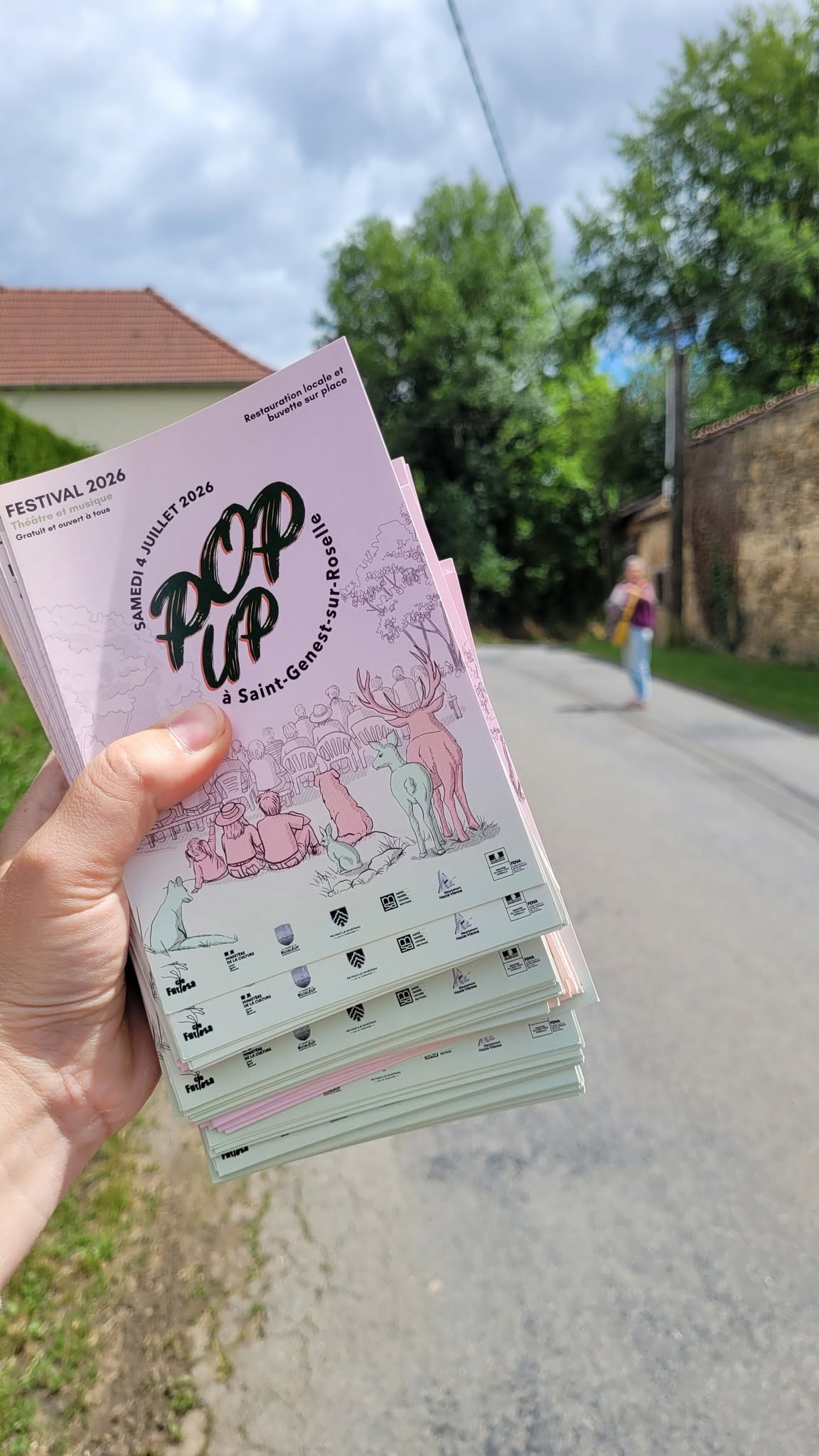 Pop Up à St Genest sur Roselle - Rencontre aux Champs