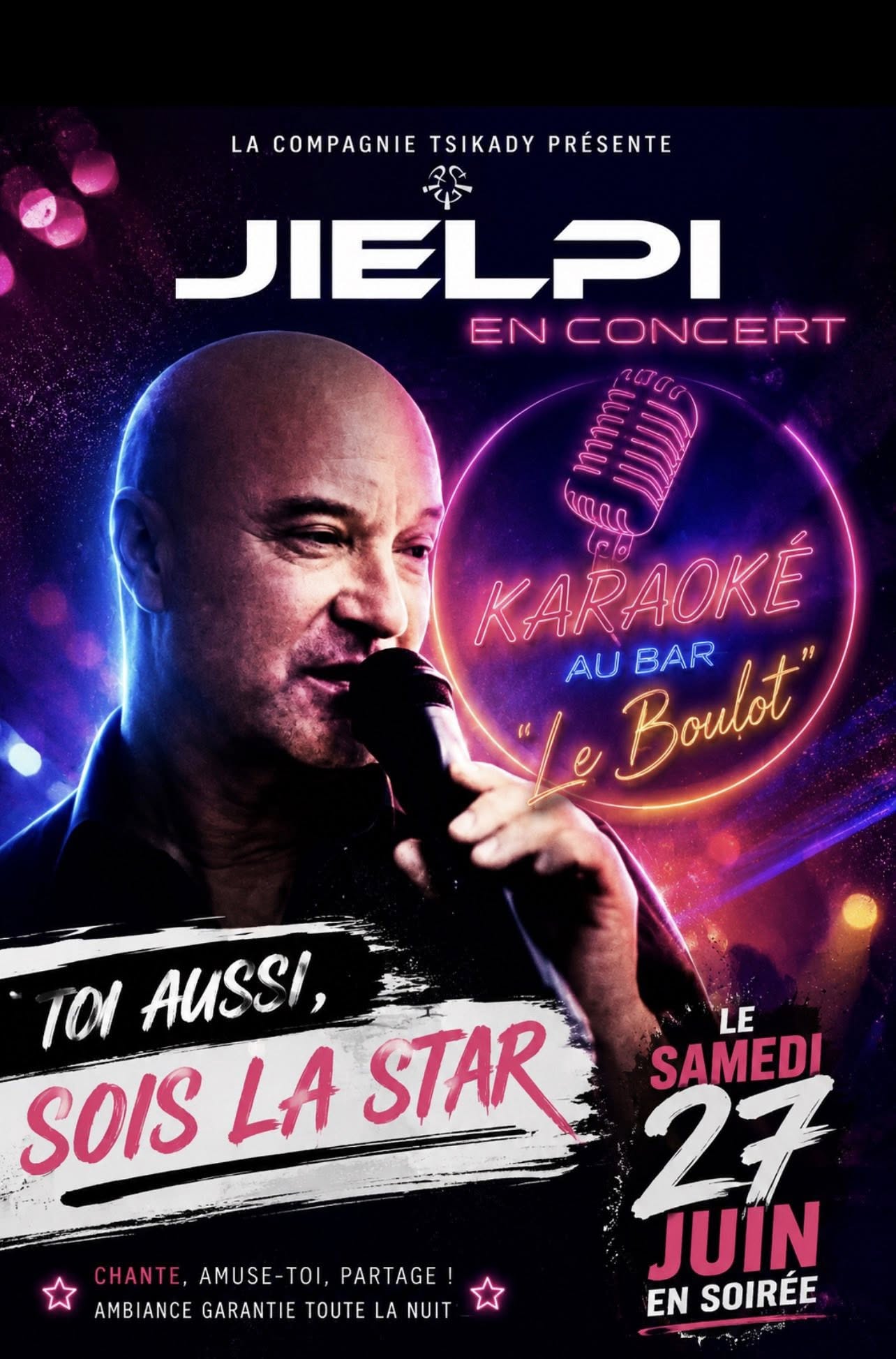 Jielpi en concert