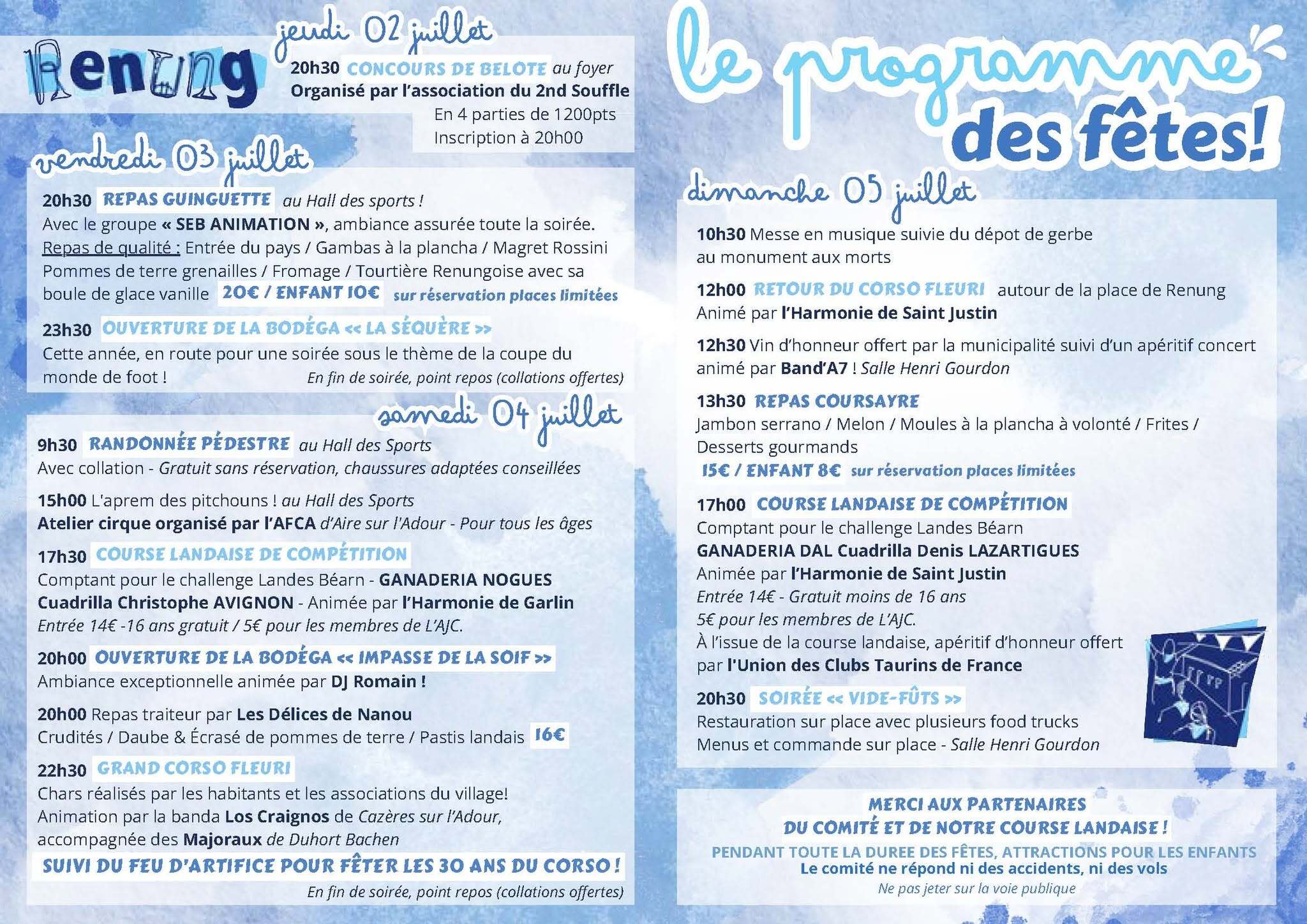 Fêtes de Renung, Renung - photo 4