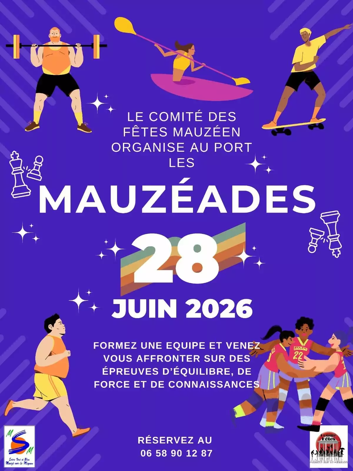 Sports : Les Mauzéades à Mauzé-sur-le-Mignon
