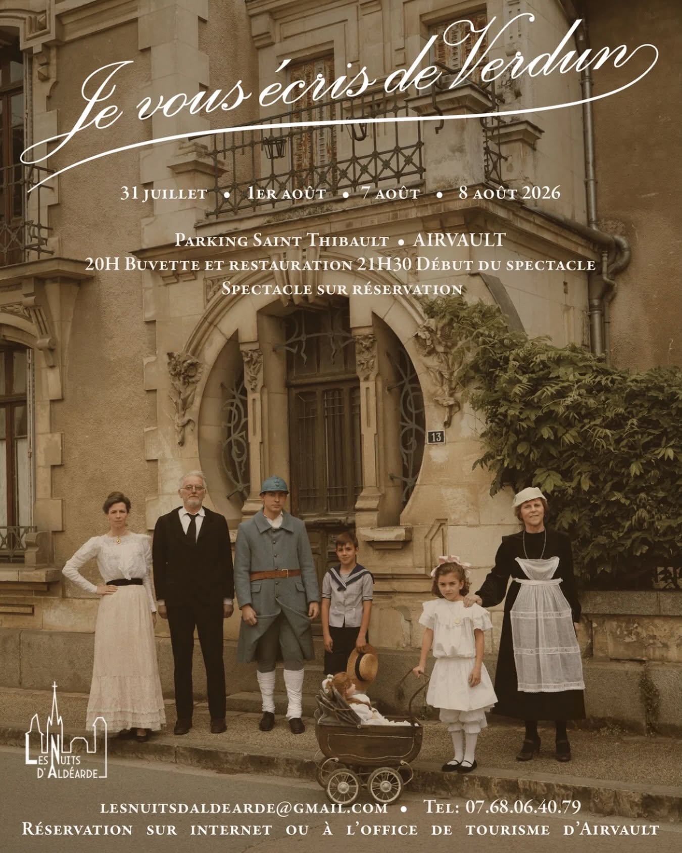 Spectacle "Je vous écris de Verdun..."