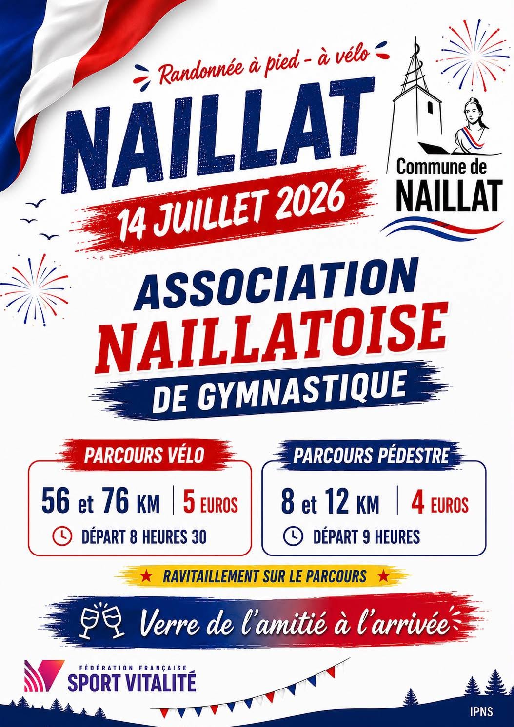 Randonnée pédestre, Naillat