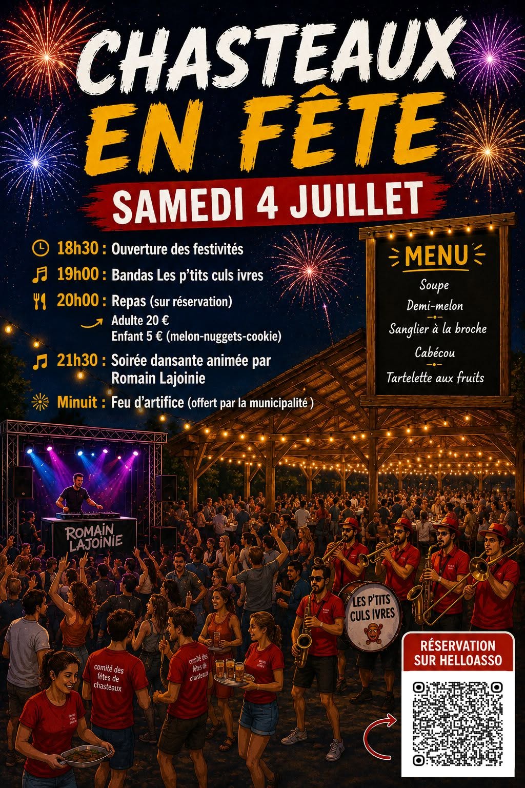Fête votive de Chasteaux