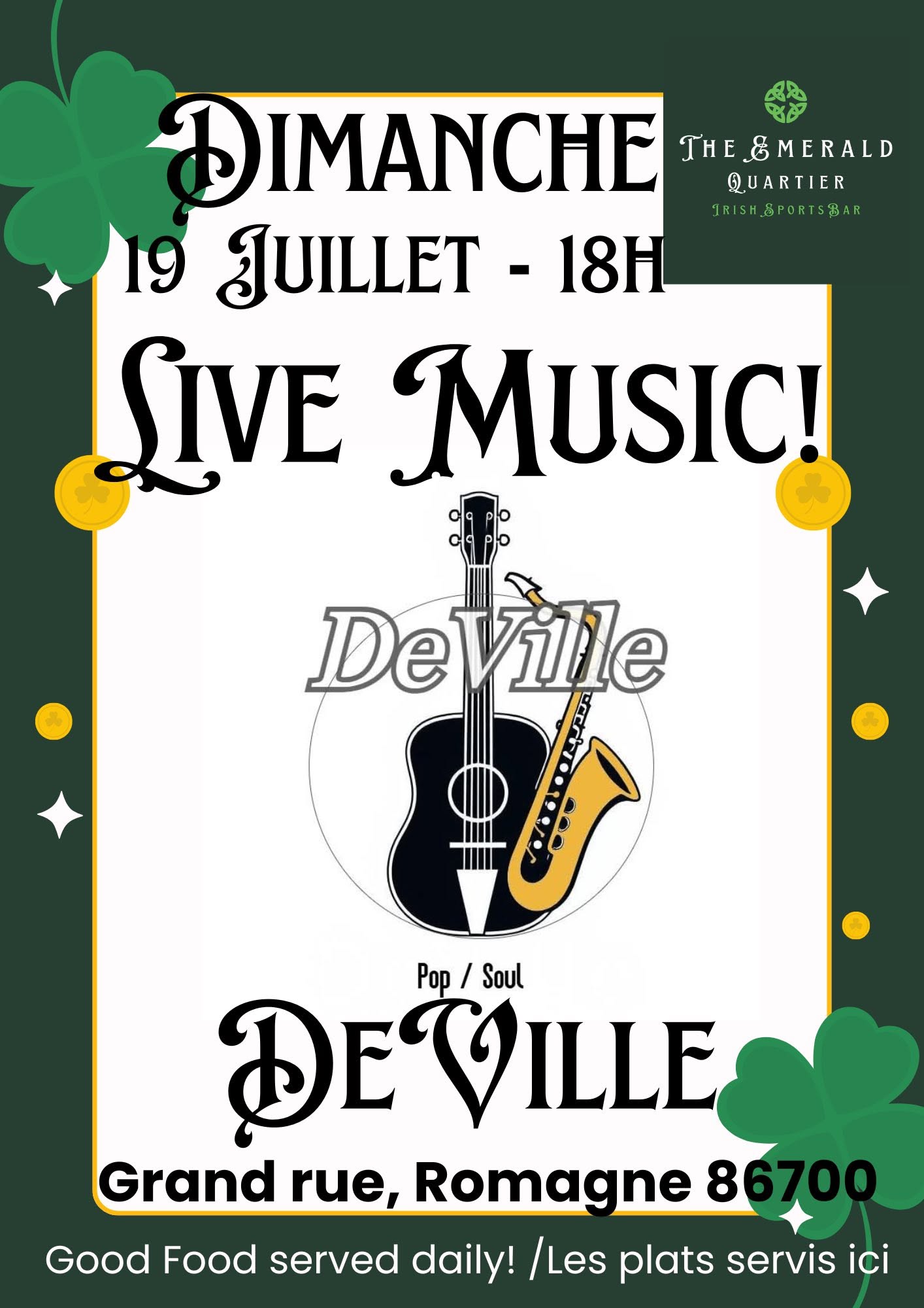 Live Music : DeVille