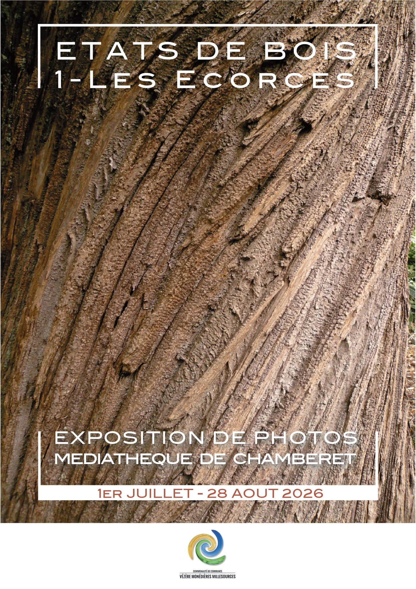 Exposition de photographies : Etats de bois - Ecorces