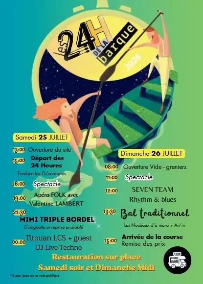 Les 24 Heures de la Barque à Saint-Hilaire-la-Palud
