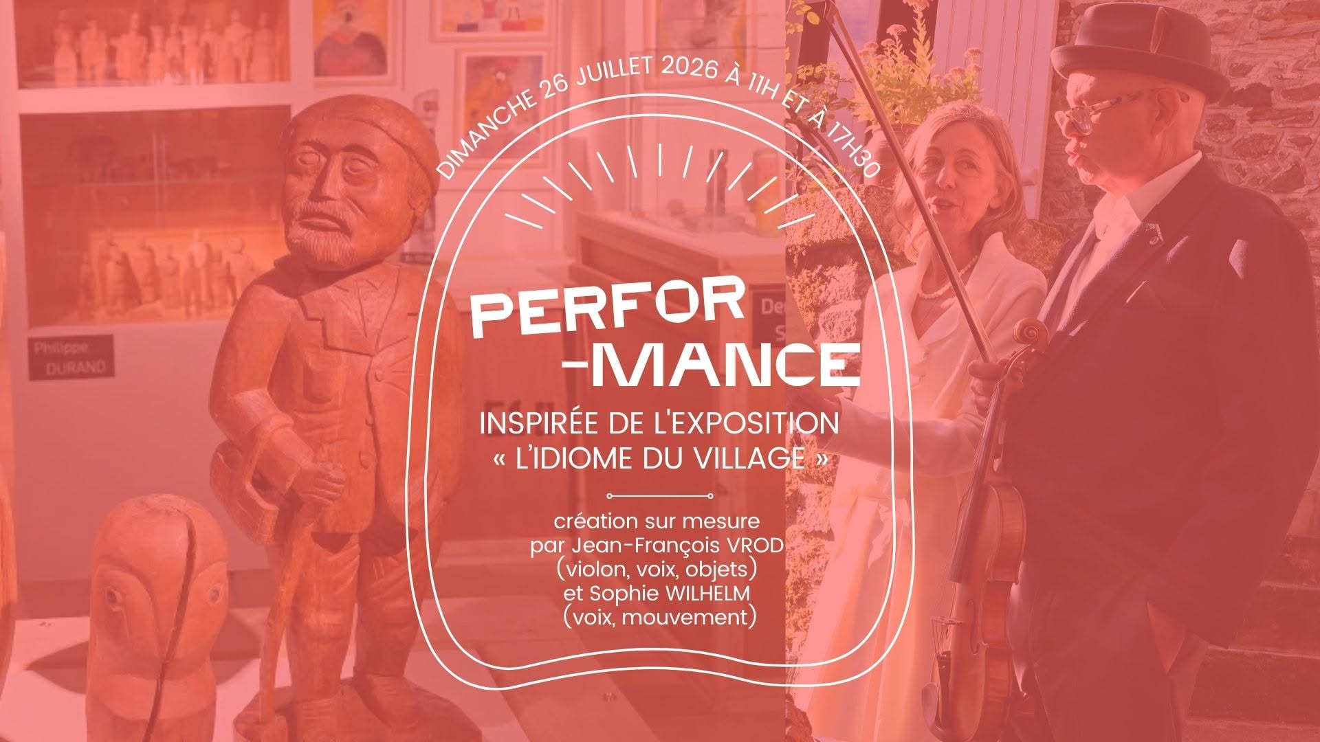 Performance musicale autour de l'expsoition" L'idiome du village"