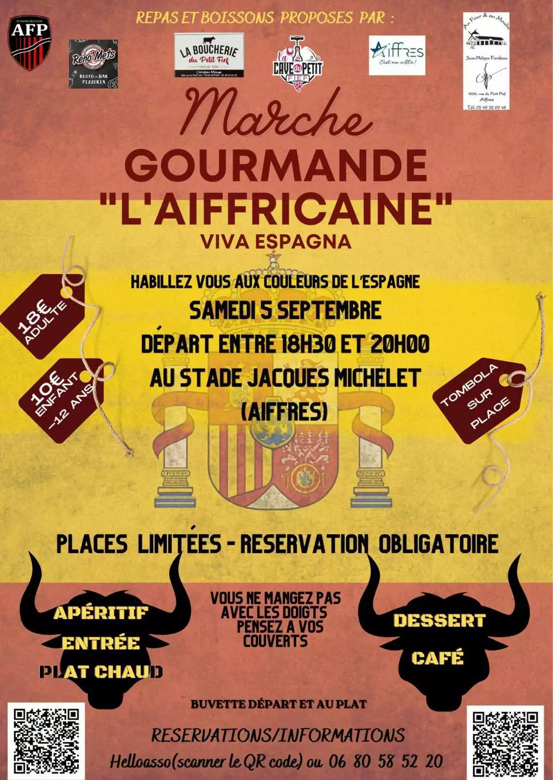 Marche Gourmande L’Aiffricaine à Aiffres