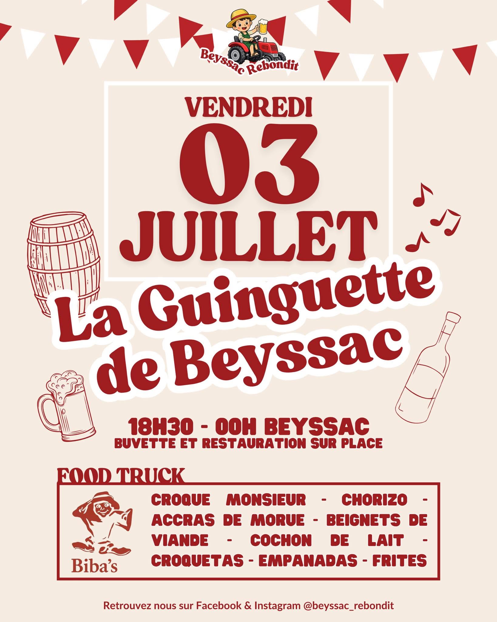 Beyssac Rebondit - La guiguette de Beyssac